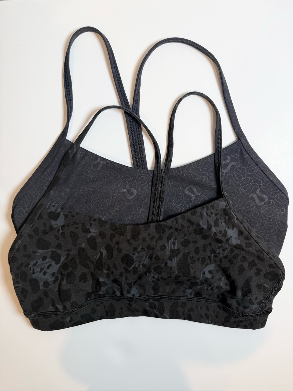 Lululemon Flow Y sports bras - bundle of 2 size 8